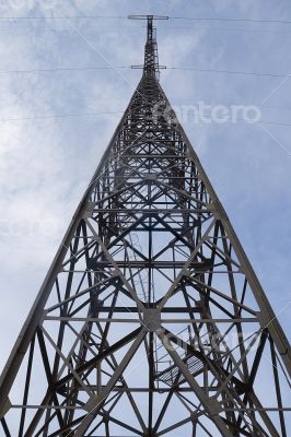 Power transmission pole Power transmission pole