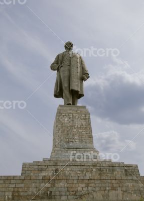 The biggest Lenin`s monument in the world The biggest Lenin`s monument in the world