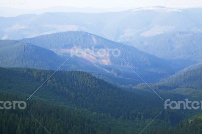 Carpathian mountains