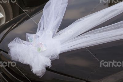 Wedding car decoration