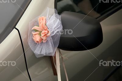 Wedding car decoration