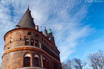 Gate towers in Germany