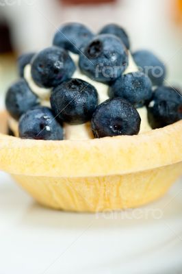 blueberry cream cupcake