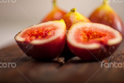 fresh figs over old wood