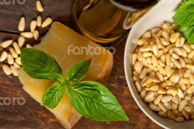 Italian basil pesto ingredients