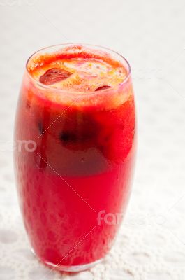 selection of fruits long drinks