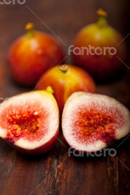 fresh figs over old wood