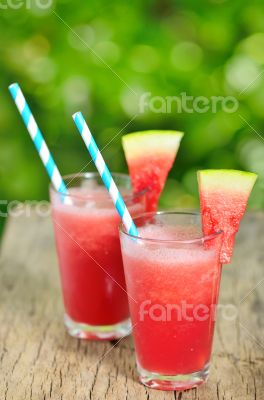 Water melon smoothie