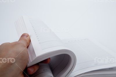 Pages of the book
