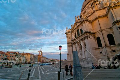 Venice Italy Madonna della salute church