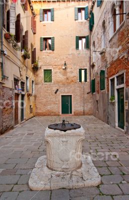 Venice Italy unusual scenic view