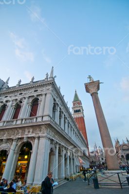 Venice Italy Saint Marco square view