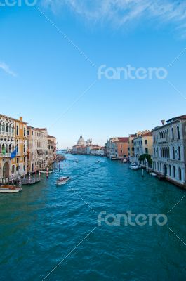 Venice Italy grand canal view