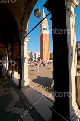 Venice Italy Saint Marco square view