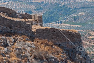 Ruins of ancient fortress.