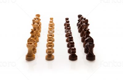 Chess pieces set