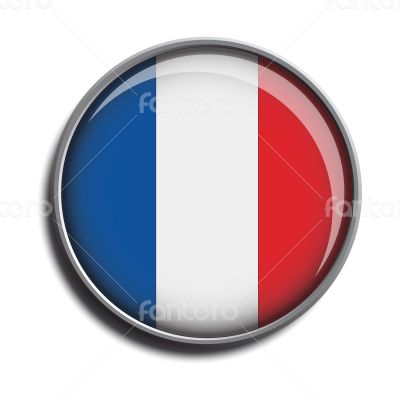 flag icon web button france