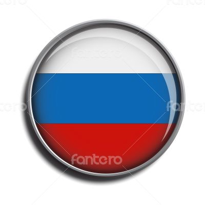 flag icon web button russia