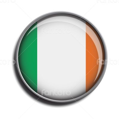 flag icon web button ireland
