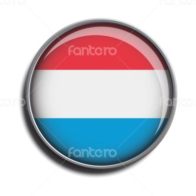 flag icon web button luxembourg