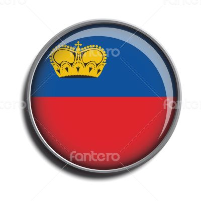 flag icon web button liechtenstein