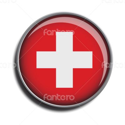 flag icon web button switzerland