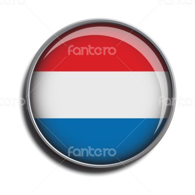 flag icon web button netherlands