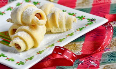 Homemade Rugelach Jewish pastry