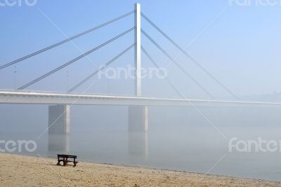 Bridge on Danube river