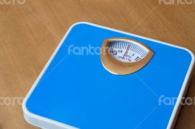 Scales for determining the weight of the body.
