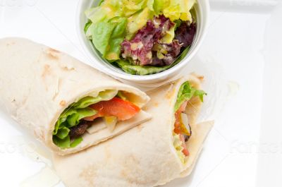 kafta shawarma chicken pita wrap roll sandwich