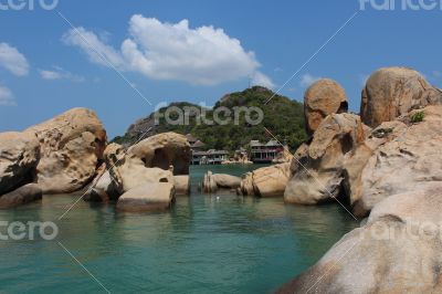 stones on the beach