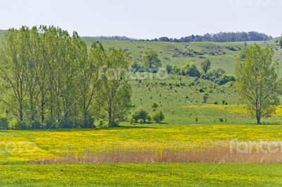Beautiful countryside landscape in Transylvania Beautiful countryside landscape in Transylvania