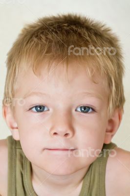 Portrait of cute boy Portrait of cute boy