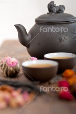 Chinese style herbal floral tea