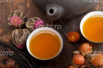 Chinese style herbal floral tea