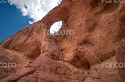 Monument valley eye