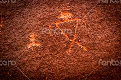 Monument Valley arizona wall painting