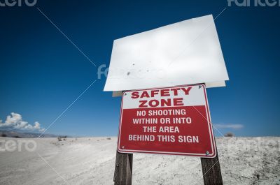 safety zone desert