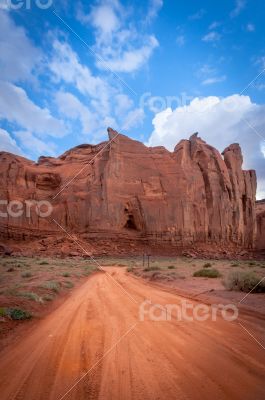 Monument valley big rock