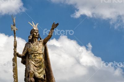 Statue in Cusco