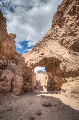 Death Valley national bridge