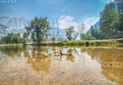 Yosemite river view