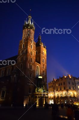 Church of Mariacki in Cracow