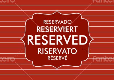 reserved