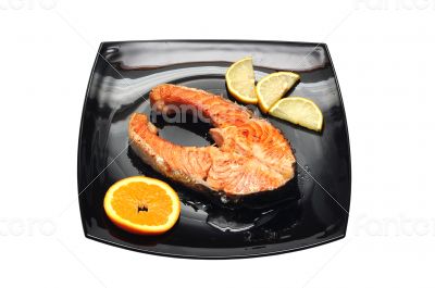 salmon fried