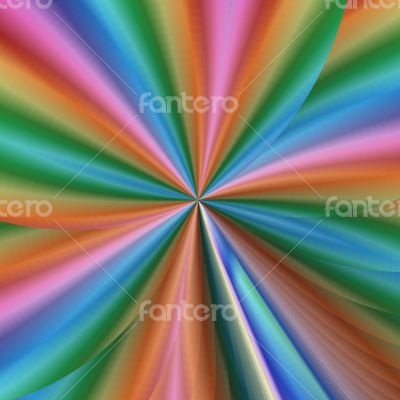 Abstract rainbow