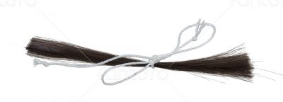 Hair Clipping Tied with String