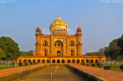 Delhi. Mausoleum Safdarjung