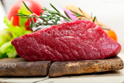 fresh raw beef cut ready to cook